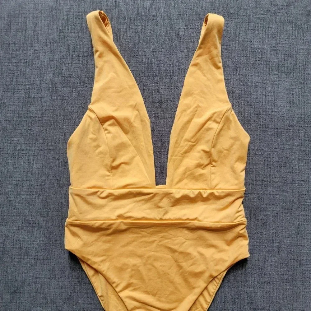 Bond-Eye Australia Women's Moreno One-piece Swimsuit In Apricot yellow s…